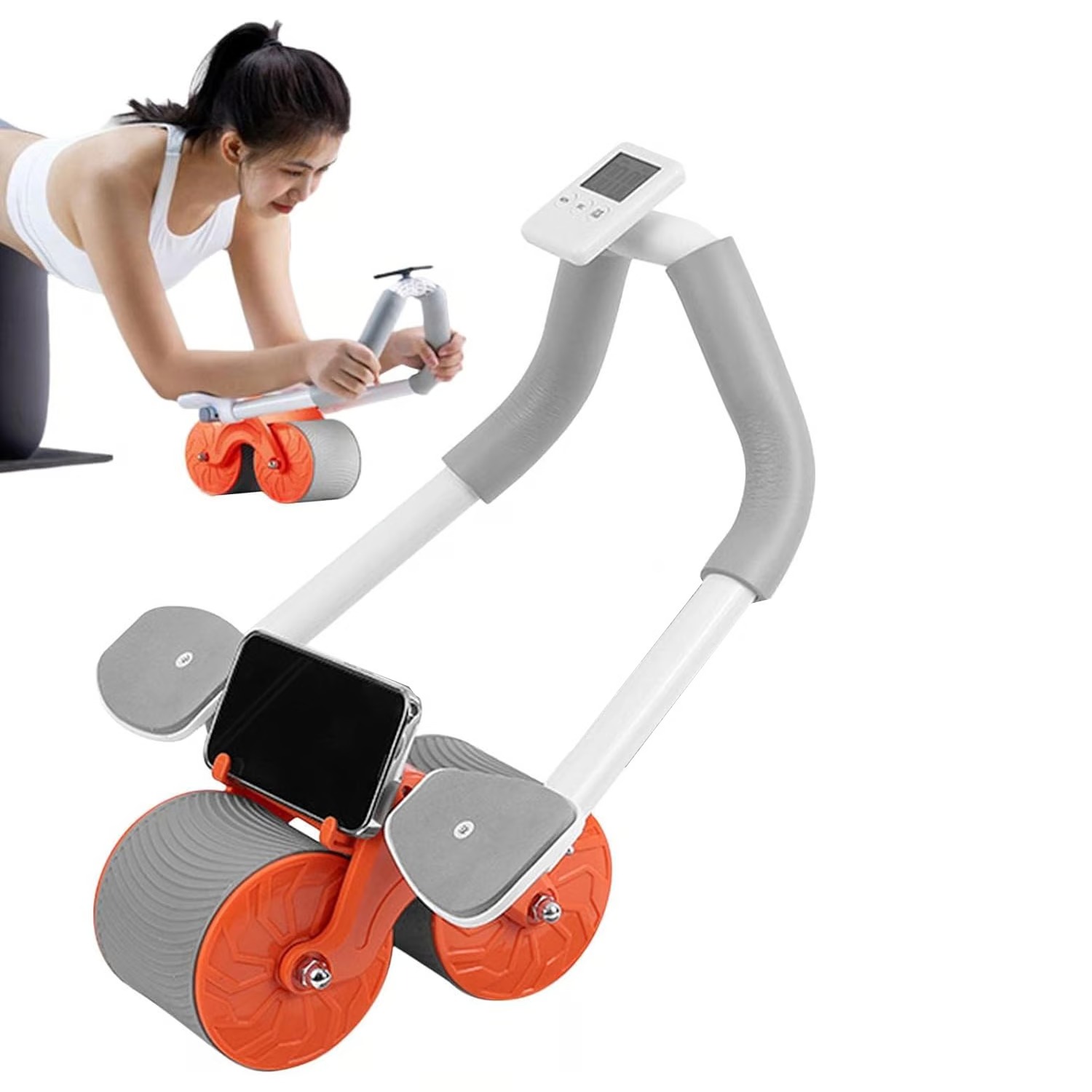 Miniatura 2 de Rodillo Rueda Abdominal Metálica